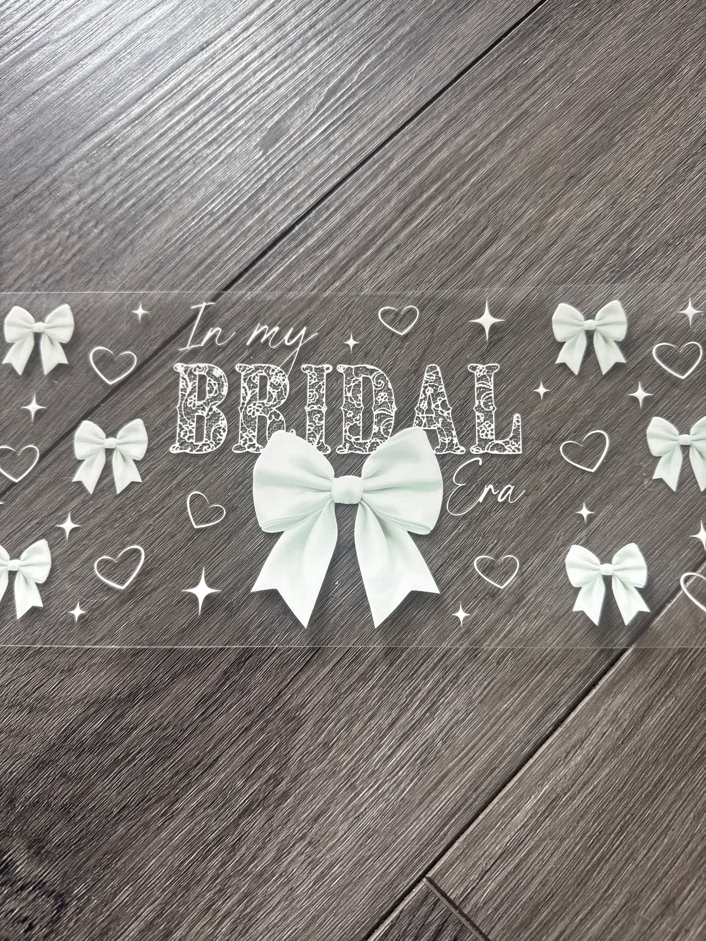 In my bridal era