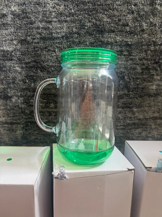 24oz mug minty green