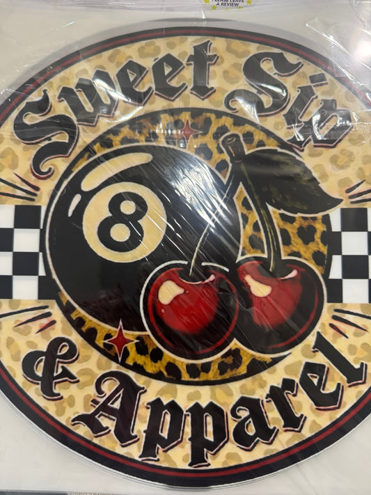 Sweet Sip tshirt with logo