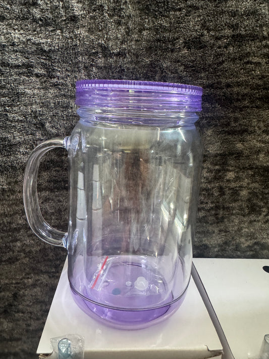 24 oz mug purple