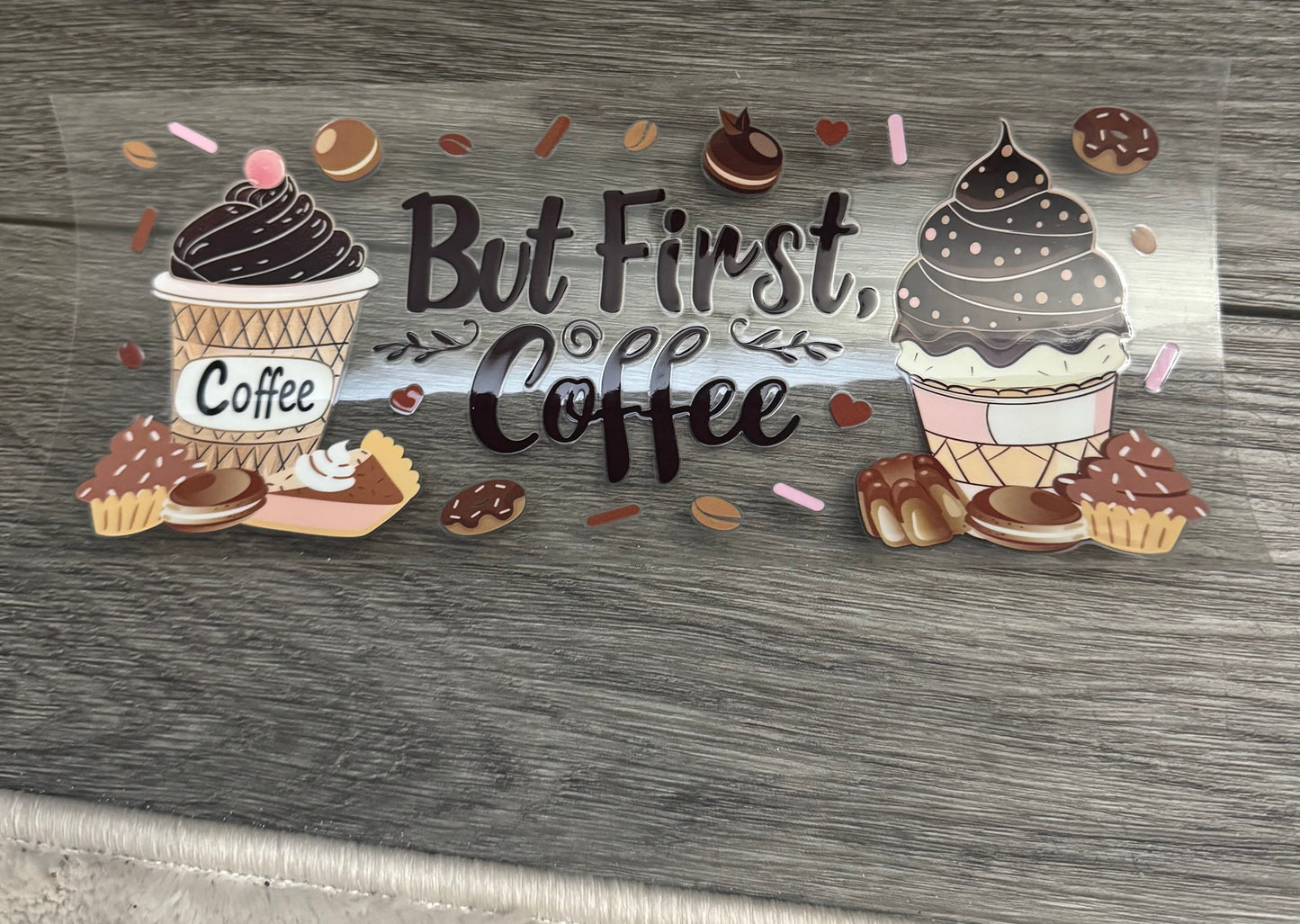 But first coffee