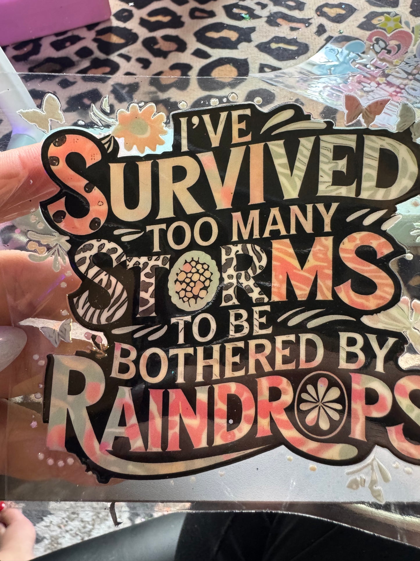 Survived too many storms