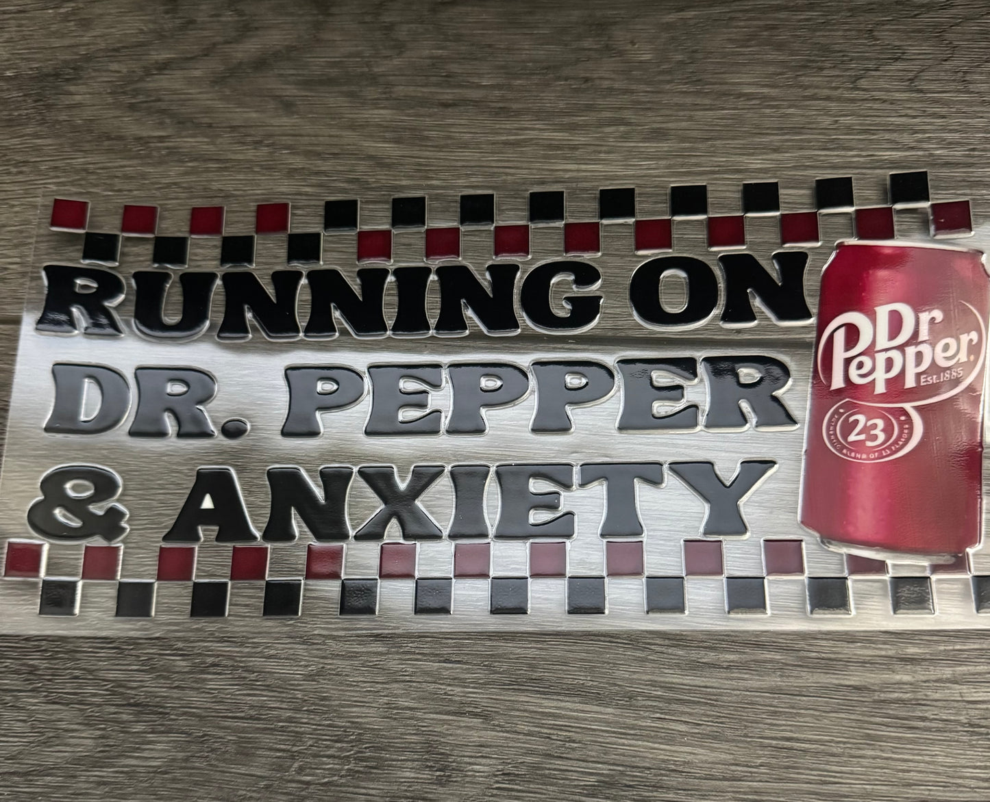 Running on Dr Pepper and anxiety