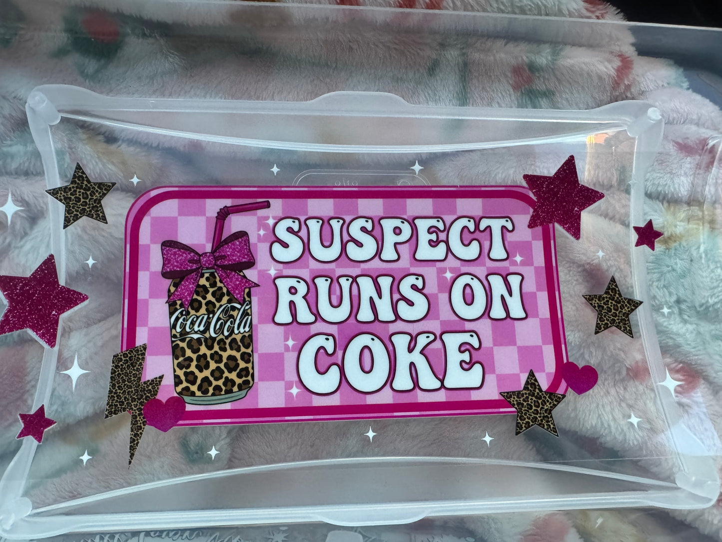 Suspect runs on Coke