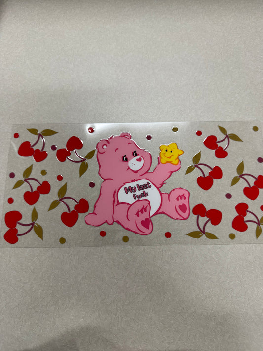 Cherry swearing Carebear