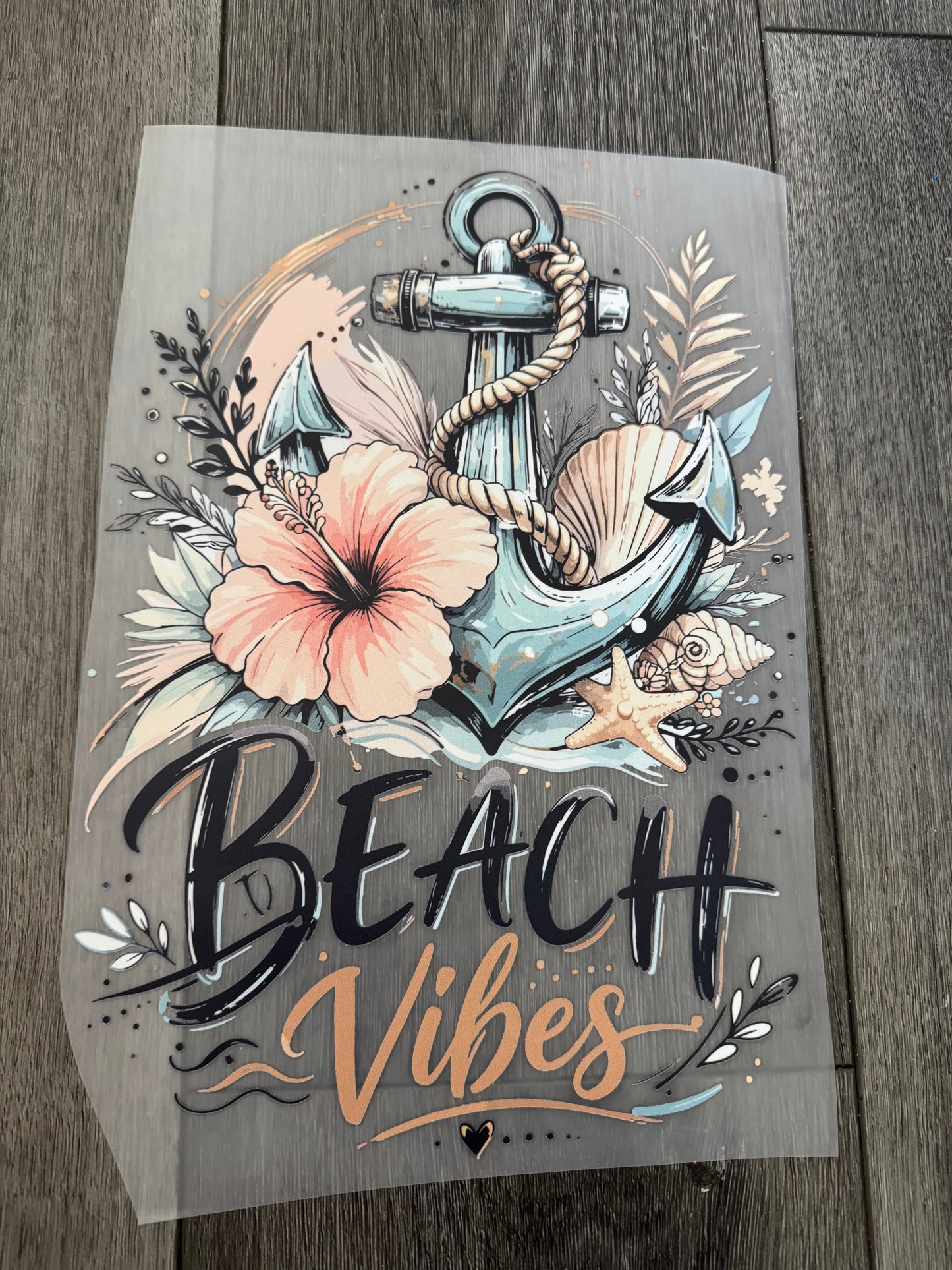 Beach vibes transfer