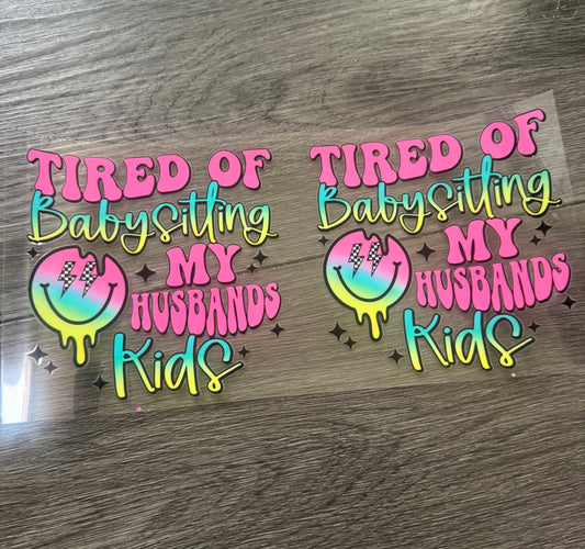 Tired of babysitting my husband’s kids