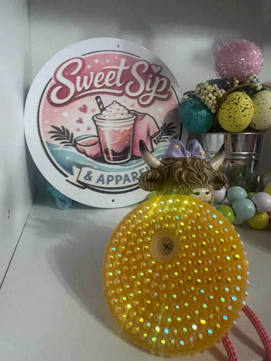 Yellow/Gold bling lid
