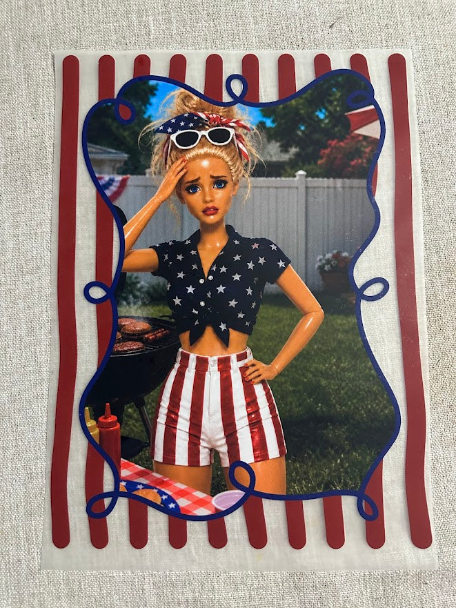 U.S.A Barbie