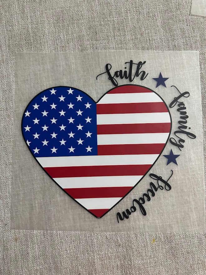 Faith. Family. Freedom