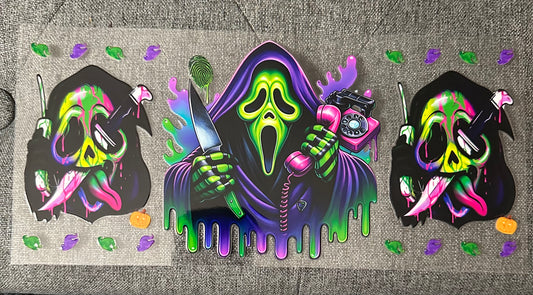Neon Drip Scream