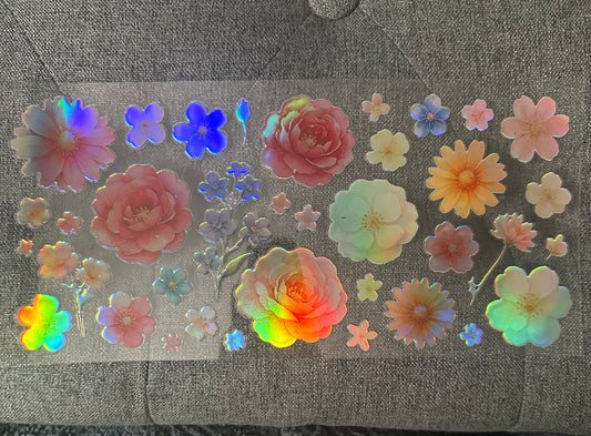Holographic Mixed Flowers