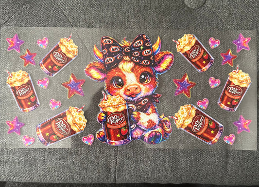 A&W/Dr Pepper Cow
