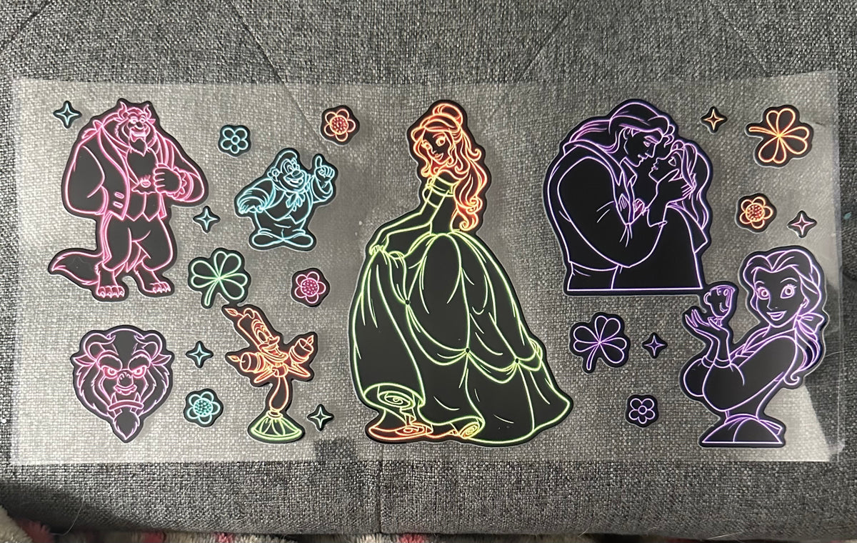 Neon Beauty & Beast