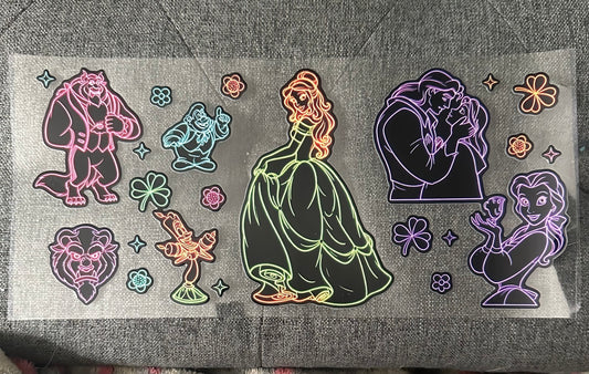 Neon Beauty & Beast