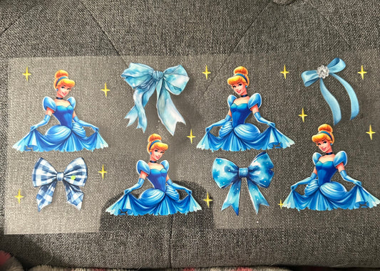 Blue Bow Cinderella