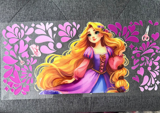 Pink Rapunzel