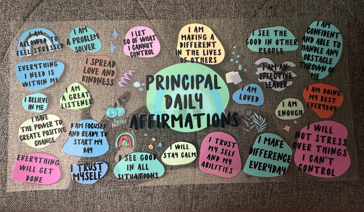 Principal Daily Affirmations