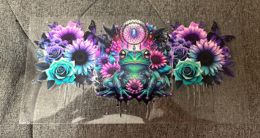 Purple/Teal Frog