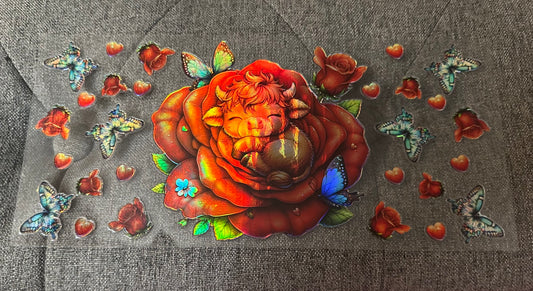 Holographic Rose Cow