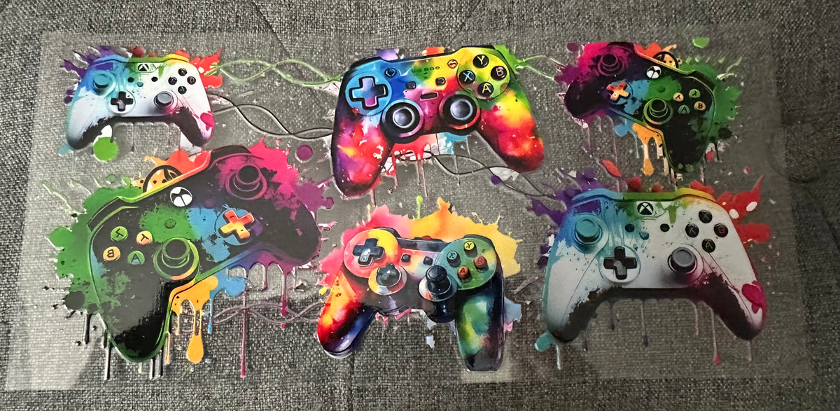 Watercolor Gaming Controller