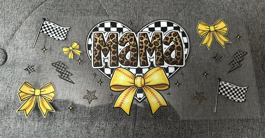 Softball Bow Mama