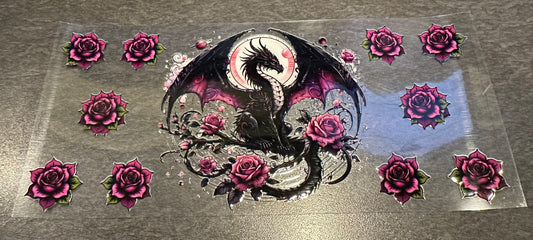 Purple Rose Dragon