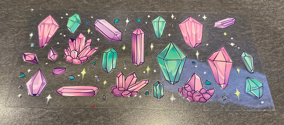 Teal/Purple Crystal