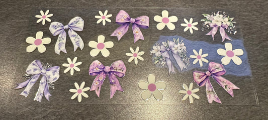 Purple Bow Daisy