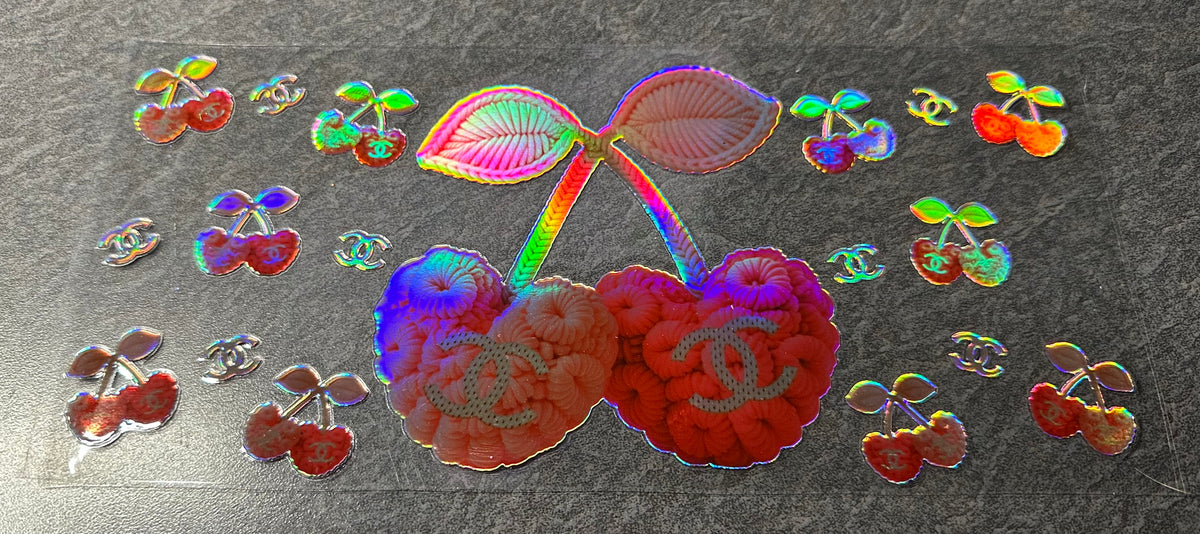 Holographic Chanel Cherries