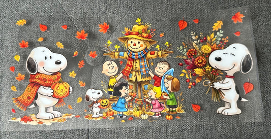 Snoopy Scarecrow