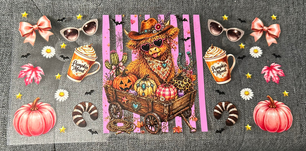 Pumpkin Mood Cow