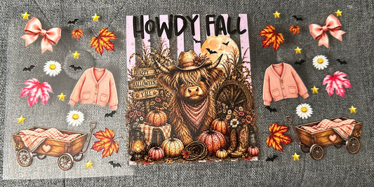 Howdy Fall Cow