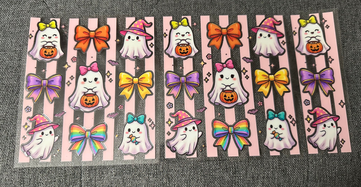 Pink Stripe Ghost