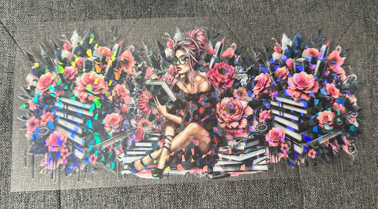 Holographic Book Girl