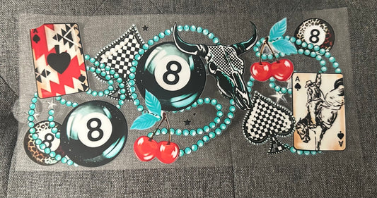 Teal 8 Ball