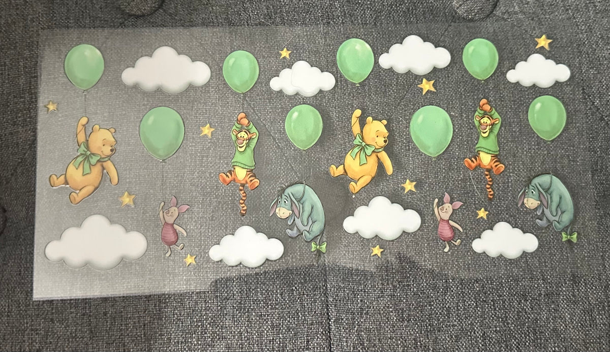 Green Balloon Pooh