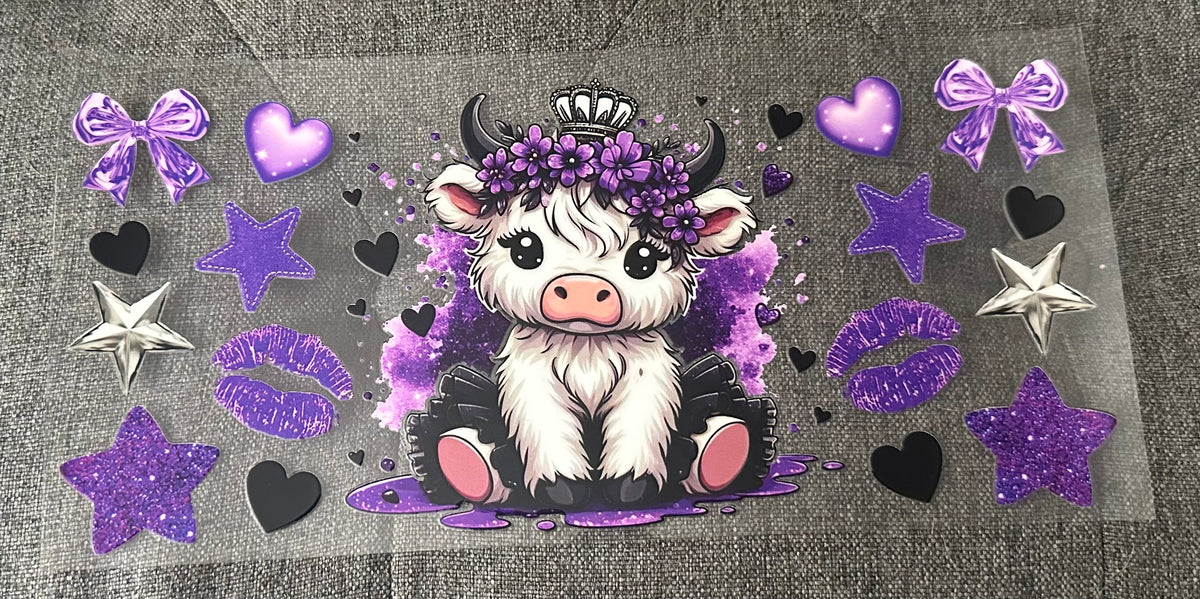 Purple Crown Cow