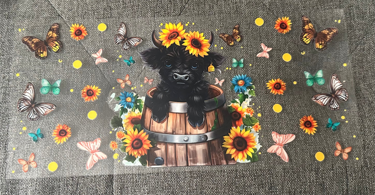 Sunflower Cow