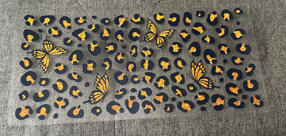 Cheetah Print Butterflies