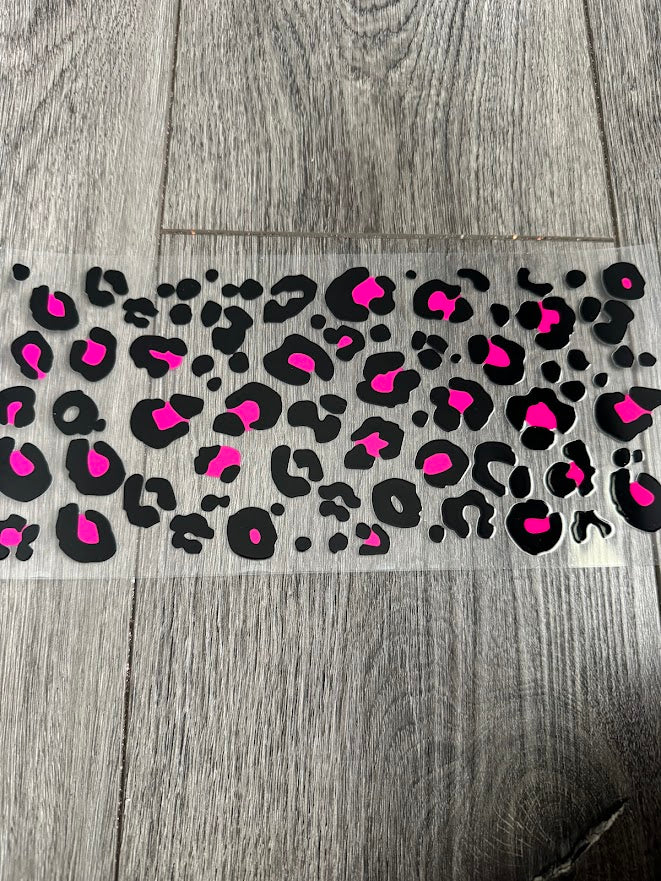 Neon Pink Cheetah