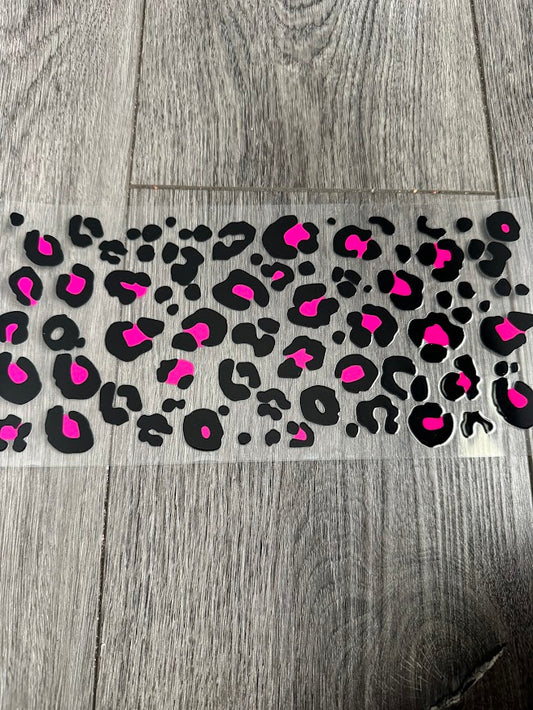 Neon Pink Cheetah