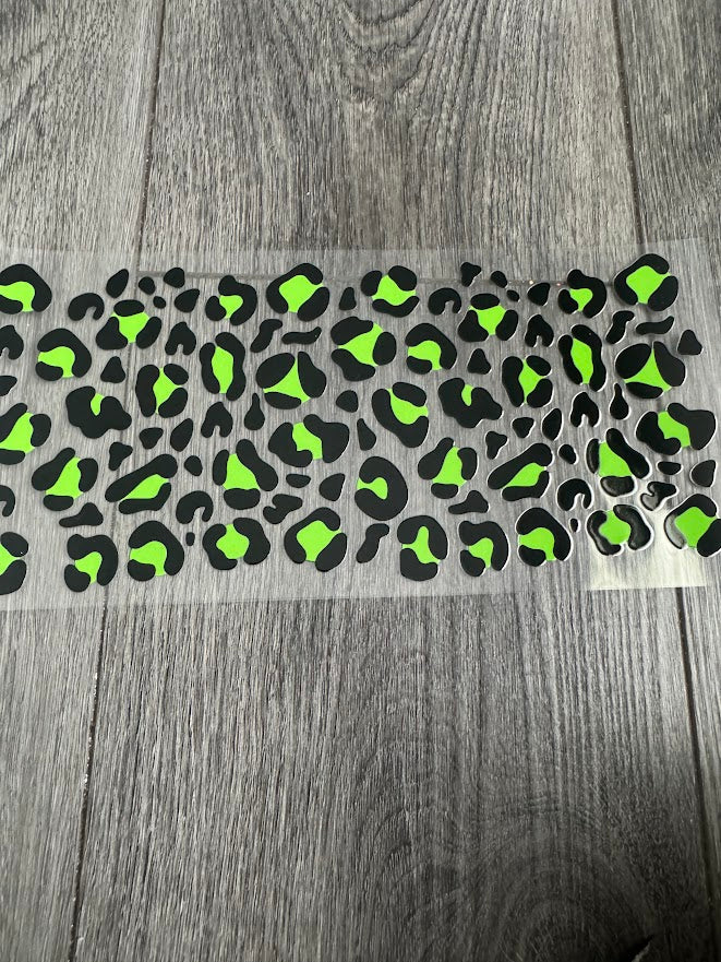 Neon Green Cheetah