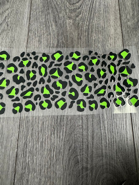 Neon Green Cheetah
