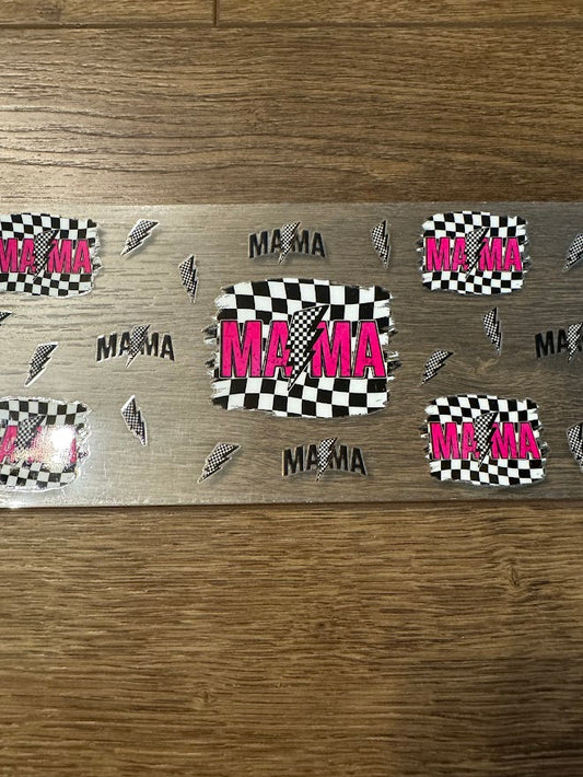 Pink Checkered Mama