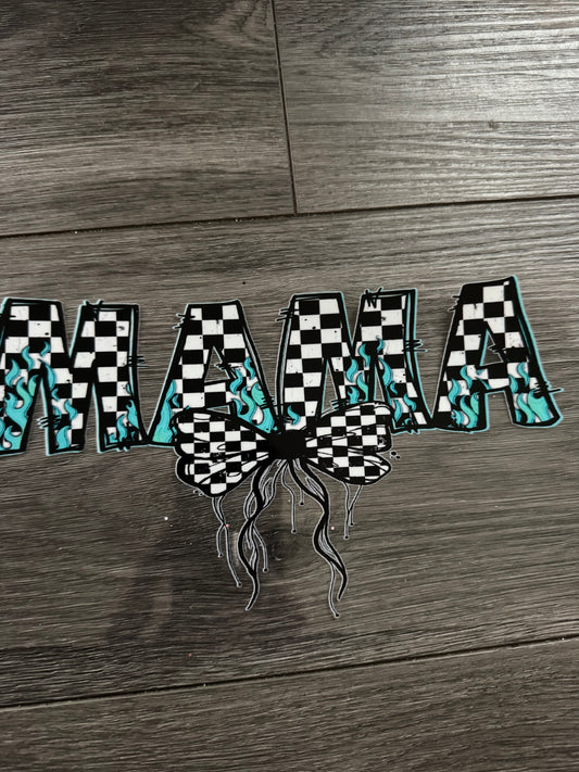 Teal Mama Bow