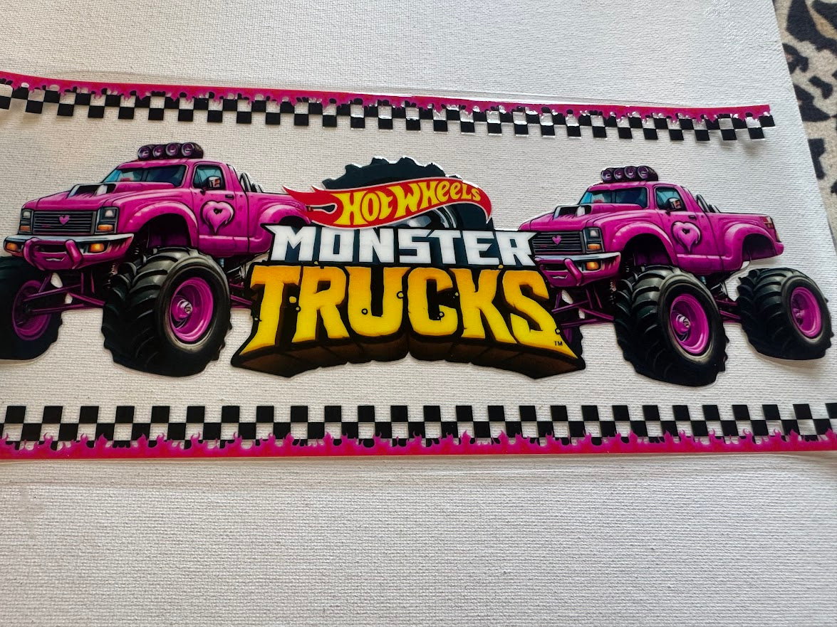 Pink Monster Truck