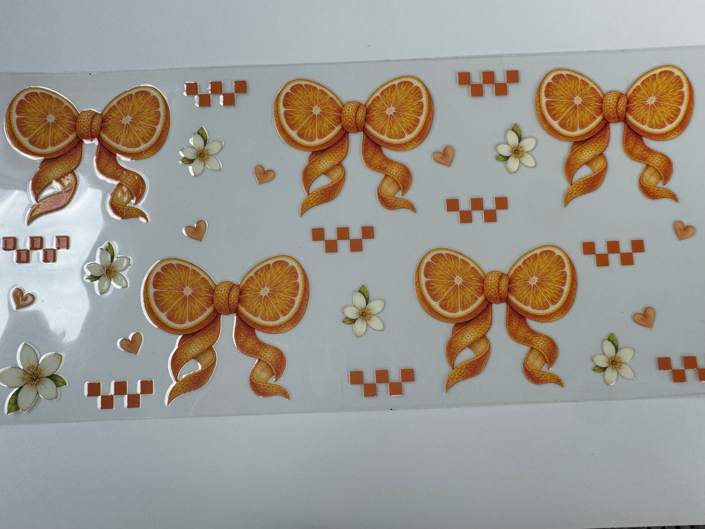Orange Bows