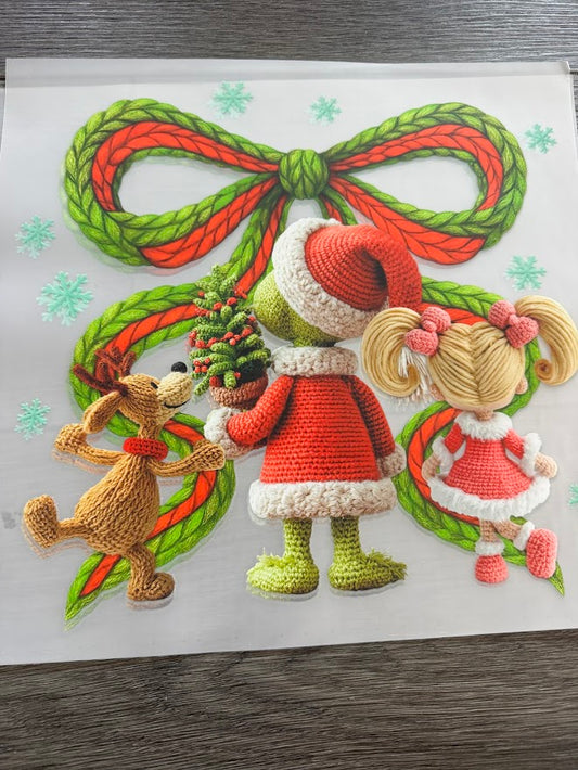 Knit Grinch