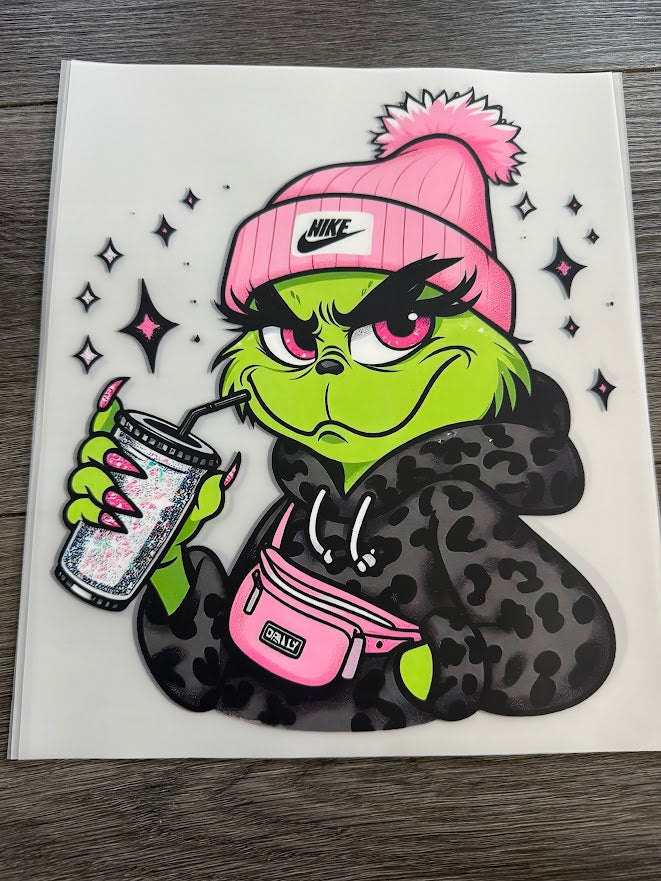 Pink Nike Grinch